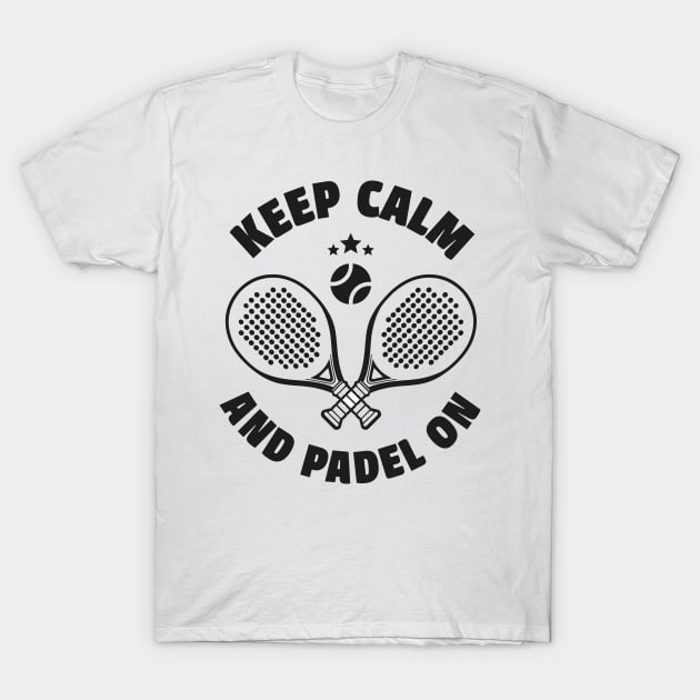 Padel-Tennis T-Shirt by Delicious Art